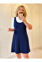 Women's Short Sleeve and Thick Strap Double Modal Dress