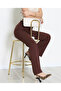 Zra Crepe Striped Trousers, Length 108cm - 2