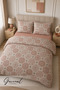 Sirius |   Double Cotton Duvet Cover Set |   Pillowcase |   Duvet Cover |   Elastic Fitted Sheet |   Bedspread |   Dowry - 2