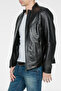 Azel Deri Biker Ceket - 5