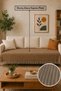 Eco |   Cotton Bohemian Sofa Cover, Sofa Bed Cover, Armchair Cover, Sofa Shawl |   115X210 Brown