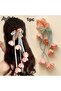 10 cm bagel buckle with wobbly rose figure