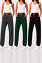3-Piece Women's Rubberized Trackpants