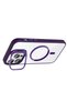 iPhone 14 Pro Max Case with Camera Stand Magsafe Supported Transparent Back Silicone Senk - 4