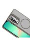 Galaxy A17 Case with Camera Stand, Magsafe Supported, Transparent Back, Silicone Omsy - 6