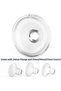 Bellababy Hands-Free Breast Pumps Wearable, Electric Double Breast Pumps Portable Wireless Low Noise, 4 Modes & 6 Levels Suction, Come with 24mm flanges and 17mm, 19mm, 21mm Inserts, 6 oz, 2 Packs - 5