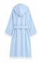 Muslin Plain Pattern Bathrobe for Beach, Sauna, Spa, Bath Use. - 3