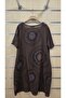 Italian Short Dress 100% Cotton Fine Weave - 5