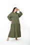 Xlmodam Women's Lycra Viscose Plus Size Dress - 5