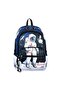 Large Astronaut Patterned Triple Boys' Luxury Primary School Waterproof School Bag Set (Bag Thermal Lunch Bag Pen Holder) - 4