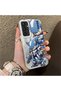 Samsung Galaxy S23 Fe Compatible Hard Acrylic Back Silicone Edge Lens Protection Case - 2