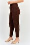 Women Regular Fit Solid Palazzo Pants, Brown - 3