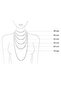 Alice Silver Plated Knitted Chain Necklace - 6