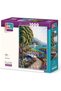 Colorful Road and Animal World Double Puzzle Set - 1000 + 500 Piece Double Puzzle Set - 4