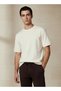 LABEL DETAIL SWEAT TEE