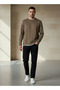 TEXTURED FULL SLEEVES SWEATSHIRT - 2