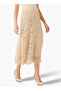 GEOMETRIC CROCHET ALINE SKIRT - 2