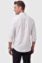 White 100% Cotton Relaxed Fit Men's Shirt – Summer Breathable Modern Shirt 2602611 - 5