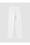 Ozmarka New Season White Slim Fit Boys Gabardine Trousers - 3