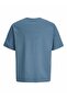 Men's Blue Jjedover Denim Tee Ss O-Neck Sn Pls Large Size T-Shirt - 6