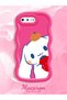 iPhone 8 Plus Compatible Case with Camera Protector Red Silicone Couple Phone Case Stripe Pattern - 2