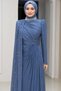 Helen Abiye Elbise İndigo - 2