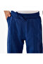 Panelled Joggers with Drawstring Closure - 4