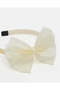 Girls White And Pink Bow Headband Set 2 Piece - 3