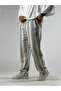 Striped Beige Linen Men's Baggy Trousers Coc3290 - 3
