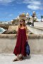 Marbella chiffon dress with back detail 2056 - 3