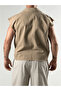Japanese Kido Beige Men's Vest Coc3287 - 4
