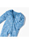 Vehicle Print Sleepsuit with Long Sleeves and Zip Closure - 4