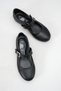 Black Ballerina Flats with Buckle Detail, Daily Black Ballerinas, Stylish Comfortable Ballerinas, Orthopedic Ballerinas, Girls' Ballerinas - 3