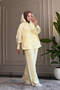 6392 - Stylish Comfortable Modal Fabric Hooded Casual Women's Set - 4