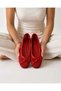 Women's Mesh Mary Jane Ballerina Shoes with Buckle, Breathable, Lightweight, Casual Summer Flat Shoes - 2