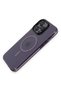 Ilkestor iPhone 14 Pro Max Case Tigra Magsafe Cover - (183958) Deep Purple - 2