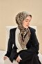 Twill Silk Scarf Leopard Beige 90X90 - 4