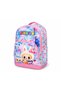 Satin Fabric Embroidered Four-Compartment Orthopedic Four-Compartment School Bag with Pen Holder and Thermos Lunch Bag 3 School Set'Lumina' - 3