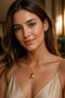Luxury Drop Figured Adjustable Necklace