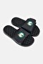 Men Boston Celtics Primary Logo Slip On Slides, Black - 2