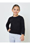 Kids Unisex Regular Fit Long Sleeve Cotton T-Shirt - 8