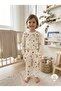 Star and Moon Patterned 100% Cotton Baby Pajama Set – Star and Moon Long Sleeve Set - 3