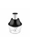 Ronda Practical Hand Rondo – Press Mechanism, Stainless Triple Blade, 700ml Chopper Rondo with Chamber