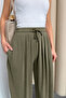Stirrup Model Women's Modal Shalwar Trousers 1184 Khaki - Premium Series - 3