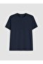 Crew Neck Combed Cotton Men's T-Shirt - 5