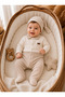 Polo Collar Hat Baby Boy Romper Set - 2