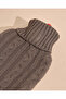 Grey Hot Water Bag With Knitted Cover (2L) - 4