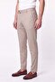 Comfort Fit Comfortable Fit Side Pocket Cotton Textured Beige Trousers P 1219 - 3