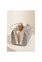 Women's Silvery Metal Handle Box Evening Dress Hand and Shoulder Bag - 8