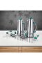 21 Pieces Tea & Coffee Set, Silver & Marble - 2